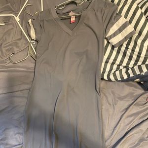 Gray jersey style dress, medium from Walmart